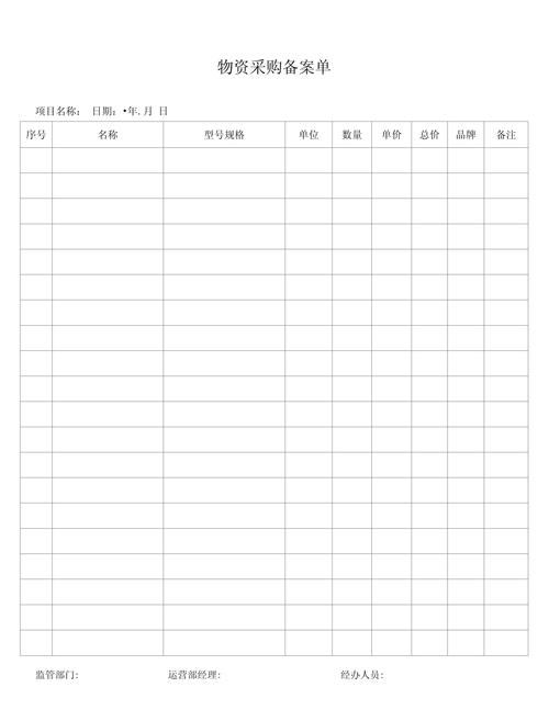 什么是备案采购 什么是备案采购